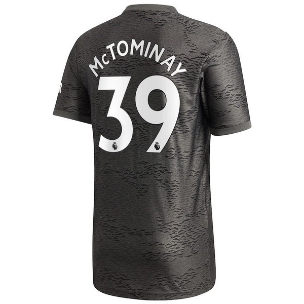 Camiseta Manchester United NO.39 McTominay Segunda equipo 2020-2021 Negro